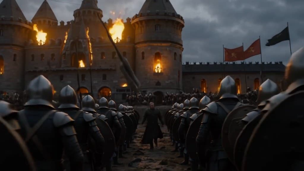 A castle, an army, and a world in motion.